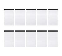 Lot de 1/10/5 blocs de 7 blocs de papier ligné à détacher - Petit papier d'écriture à gratter