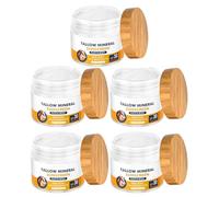 Lot de 1/2/3/4/5 crème solaire au suif de bœuf Bio SPF 30 avec oxyde de zinc, crème hydratante 2 en 1 et protection solaire minérale, formule légère et pure pour peaux sensibles (5)