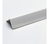 Lot de 1/2/4/5/8/10 protections d'angle argentées de 1 m pour cloison sèche et carrelage, pour balcon, chambre à coucher et bureau, 50 mm / 2 in