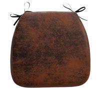 Lot de 1/2/4/6 Coussins Chaise Salle à Manger, antidérapants en Mousse mémoire Forme avec Attaches et Housse Lavable Machine, Coussin siège Fer Cheval for intérieur, Couleur : E(E,43 * 42 * 4cm(1PC))