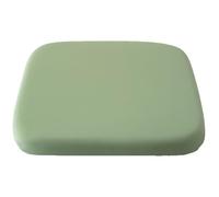 Lot De 1 2 4 6 Coussins De Chaise CarréS En Mousse à MéMoire De Forme Avec Attaches Douces Et Amovibles Pour Bureau, Salle à Manger Et Chambre à Coucher(Size:40x40x4cm(1pc),Color:vert haricot)