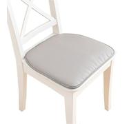 Lot de 1/2/4 Coussin De Chaise De Salle À Manger,Galette De Chaise en Simili Cuir pour Salle À Manger,Coussin De Siège en Forme De U, Coussin De Chaise De Cuisine Antidérapant (Color : Gray, Size :