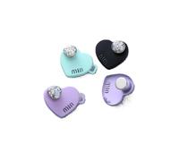 Lot de 1/2/4 paires de boutons d'extension de taille, réglables sans couture, pour jeans à ajustement instantané pour boucle de taille et pantalon (rose, 2 paires)