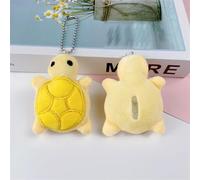 Lot de 1/2/4 porte-clés mignons en forme de tortue pour sac de voiture, cadeau décoratif, 6,5 x 4,5 x 1,5 cm