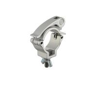 Lot de 1/2/5 crochets de serrage en alliage d'aluminium 28-51 mm, for tuyaux robustes, installation d'éclairage de scène(Silvery 48-51MM 100KG 2PCS)