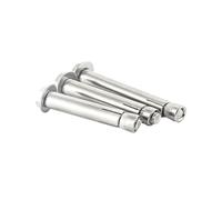 Lot de 1, 2 ou 3 boulons d'expansion hexagonaux externes M6, M8, M10, M12, en acier inoxydable 304, vis serrage à manchon(M8x100mm-1pcs)