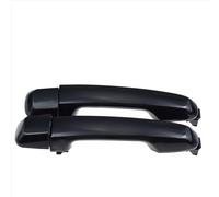 Lot de 1, 2 ou 4 poignées de porte extérieures noires, avant ou arrière, gauche ou droite, Compatible Pour Toyota 4Runner Prado Land Cruiser 2010-2020 et Lexus GX460(2 Pcs Rear LH RH)