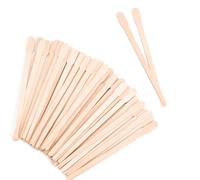 Lot de 1 200 bâtons de cire à sourcils en bois pour épilation du corps, sourcils, lèvres, nez, sourcils, visage, lisse, pour la peau et le spa