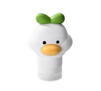 Lot de 1/3 bouteilles de voyage en silicone Motif canard