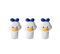 Lot de 1/3 bouteilles de voyage en silicone Motif canard