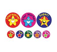 Lot de 1 310 autocollants étoiles de Praise