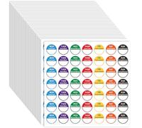 Lot de 1 372 autocollants « Days of The Week » - Étiquettes alimentaires pour cuisine et date - 2,5 cm