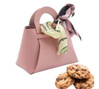 Lot de 1/4 boîtes cadeau en cuir - Petites boîtes cadeaux portables, boîte à bonbons, boîte cadeau | Sac de rangement pour bonbons d'anniversaire, jolies boîtes de faveur de mariage pour fêtes