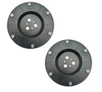 Lot de 1 à 2 supports de lame de robot, tête de coupe en métal pour robots de tonte, outil Ea-sy - Installation, pièce de rechange pour l'entretien du jardin (2 pièces)
