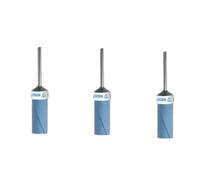 Lot de 1 à 20 tiges de papier de verre de grain 80 à 10000, tige cylindrique de 2,35 mm, tête de meulage for outils rotatifs de fabrication de bijoux(10000 grit,2.35mm 3pcs)