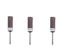 Lot de 1 à 20 tiges de papier de verre de grain 80 à 10000, tige cylindrique de 2,35 mm, tête de meulage for outils rotatifs de fabrication de bijoux(800 grit,2.35mm 3pcs)