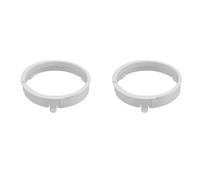 Lot de 1 à 3 adaptateurs de tuyau de climatisation, adaptateur de tuyau d'évacuation, interface de conduit d'évacuation réglable, fenêtre pour climatiseur mobile Midea Kyr 35 1,5 p (2 pièces)
