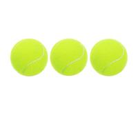 Lot de 1 à 40 balles de tennis haute élasticité, balles de tennis d'entraînement pour entraînement et compétition, taille standard, 6,3 cm, caoutchouc souple pour débutants, chiens, animaux