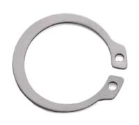 Lot de 1 à 50 circlips M5-M150 for arbre, anneau de retenue, anneau élastique extérieur, ressort de serrage en acier inoxydable 304(M47-(2pcs))