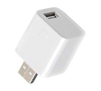 Lot de 1 adaptateur USB intelligent 1 à 3 interrupteurs pour Tuya pour application ZIGBEE Télécommande vocale Compatible avec Alexa Planification intelligente Design compact pour la maison et le