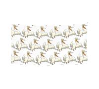 Lot de 1 bannière décorative amusante avec impression pélican pour Halloween, facile à accrocher avec des cordes