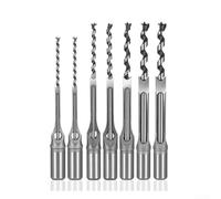 Lot de 1 burin à mortaiser carré pour perçage de bois à mortaise en acier rapide traité thermiquement pour l'industrie de la construction (6 mm)