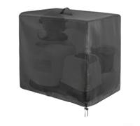 Lot de 1 cache-filtre à sable étanche pour pompe de piscine pour Intex Krystal Transparent