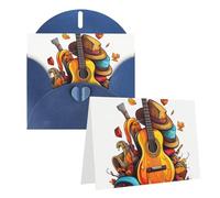Lot de 1 carte de remerciement avec enveloppes, carte de vœux amusante de 10,2 x 15,2 cm, carte vierge élégante pour notes personnalisées, carte formelle pour toutes les occasions, convient pour les