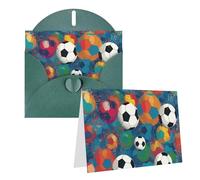 Lot de 1 carte de remerciement avec enveloppes, carte de vœux colorée de 10,2 x 15,2 cm pour notes personnalisées, cartes formelles pour toutes les occasions, adaptées pour les petites entreprises