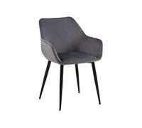 Lot de 1 chaise de bureau GENERIQUE en metal non pliable interieur H. 82 cm