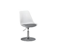 Lot de 1 chaise de bureau GENERIQUE en metal non pliable interieur H. 88 cm gris