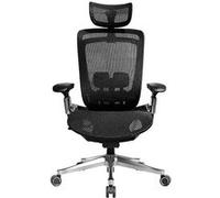 Subsonic - Chaise Ergonomique Pour Bureau I-Care Excell, Siege Gaming, Renfort Lombaire, Reglage Dossier Et Appui-Tête, Rocking Noir