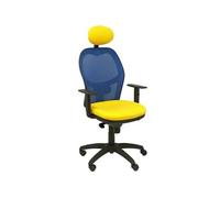 Lot de 1 chaise de bureau GENERIQUE interieur non pliable en plastique bleu
