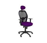 Lot de 1 chaise de bureau GENERIQUE interieur non pliable H. 63 cm en plastique noir