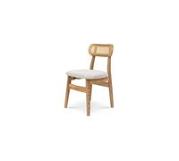 Lot de 1 chaise de bureau interieur non empilable non pliable en bois massif gris