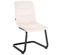 Lot de 1 chaise de conference GENERIQUE en plastique non pliable interieur H. 87 cm beige
