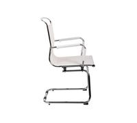 Lot de 1 chaise de conference GENERIQUE interieur non pliable en plastique H. 94 cm blanc