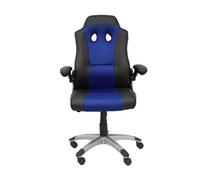 Chaise De Jeu Talave Similpiel Noir Et Bleu