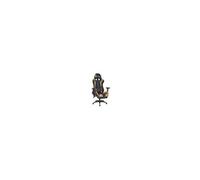 Chaise De Bureau Inclinable Avec Repose-Pied Doré Multicolore