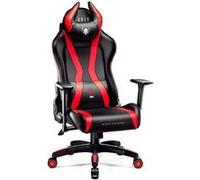 Lot de 1 chaise gaming GENERIQUE interieur non pliable en plastique rouge Rouge