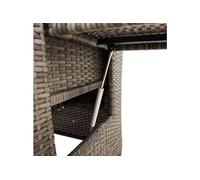 Lot de 1 chaise GENERIQUE H. 94 cm pliable en rotin exterieur