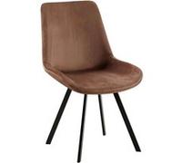 Lot de 1 chaise GENERIQUE interieur non pliable en plastique H. 89 cm marron marron