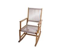 Lot de 1 chaise longue GENERIQUE H. 92 cm L. 44 cm en bois massif non pliable