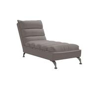 Lot de 1 chaise longue GENERIQUE L. 133.5 cm H. 74 cm en polypropylene non empilable non pliable