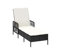 Lot de 1 chaise longue GENERIQUE L. 157 cm H. 92 cm en rotin non pliable
