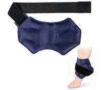 Lot de 1 compresse de gel réutilisable pour gonflement, compresse chaude et froide, compresse de pied pour blessures sportives, entorses