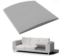 Lot De 1 Coussins De Soutien Pour Siège Affaissé, Supports De Coussin De Canapé 50 x 50 cm, Panneaux De Soutien Incurvés En Mousse Haute Densité, Mousse De Rechange De Réparation De Canapé, Gris