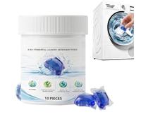Lot de 1 dosette de lavage multi-action pour lavage en machine, maison, , appartement, hôtel, dortoir, formule de nettoyage en profondeur, facile à dissoudre
