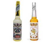Lot de 1 Eau de Cologne Kananga + 1 Eau Florida Péruvienne | Lot de parfums Kananga et Floride de 221 ml et 270 ml | Expérience Aromatique Double
