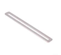 Lot de 1 équerre en métal plat en forme de L pour armoire, bibliothèque, cadre de bâtiment, support d'angle en acier antirouille 113 mm (148 mm)
